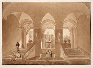Palazzo Barberini, 1833 door Agostino Tofanelli